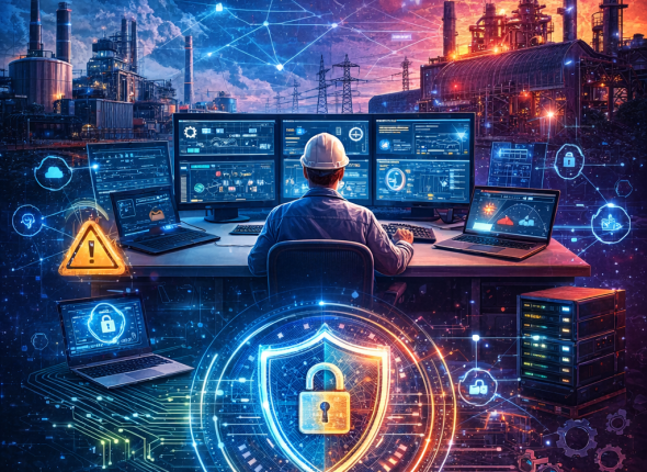 industrial cybersecurity it vs ot architecture