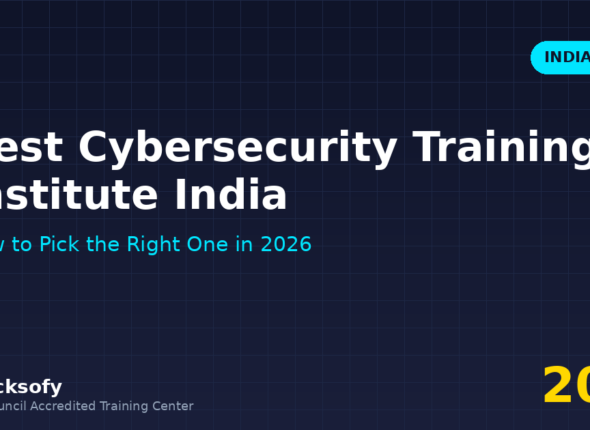 Best Cybersecurity Training Institute India — Macksofy Trainings cybersecurity training
