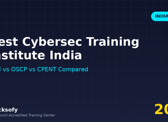 Best Cybersec Training Institute India — Macksofy Trainings cybersecurity training