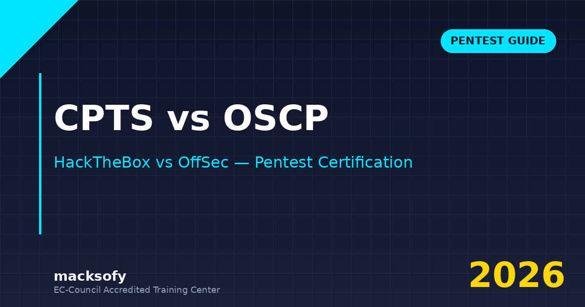 CPTS vs OSCP comparison — HackTheBox CPTS versus Offensive Security OSCP 2026