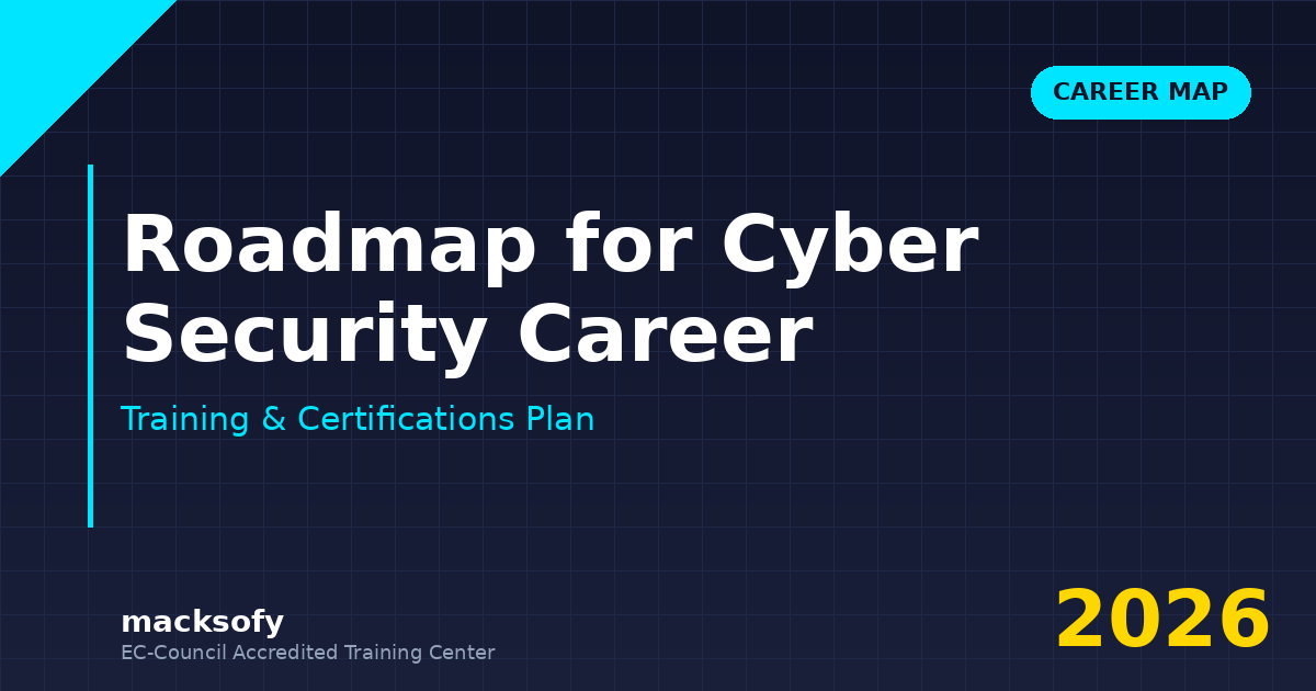 Roadmap for Cyber Security Career — Macksofy Trainings cybersecurity training - Macksofy Trainings Roadmap for Cyber Security Career — Macksofy Trainings cybersecurity training