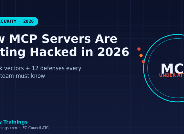 Hero banner: How MCP servers are getting hacked in 2026 — Macksofy Trainings