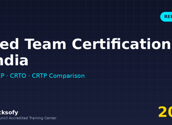 Red Team Certifications India — Macksofy Trainings cybersecurity training