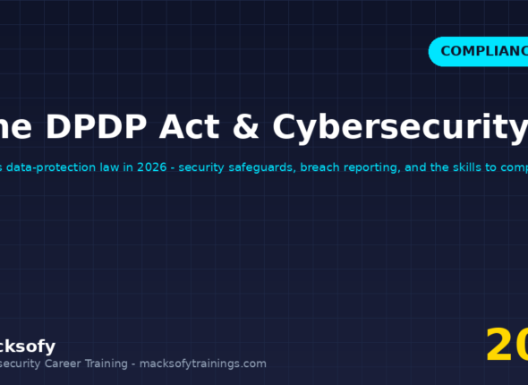 India DPDP Act cybersecurity compliance guide 2026 — reasonable security safeguards, breach notification, and the SOC, DFIR and governance skills organizations need