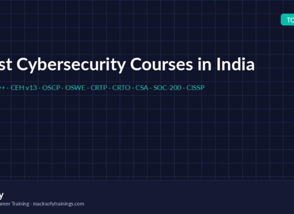 Best cybersecurity courses in India 2026 — Security+, CEH v13, OSCP, OSWE, CRTP, CRTO, CSA, SOC-200, LearnToExploit and CISSP ranked