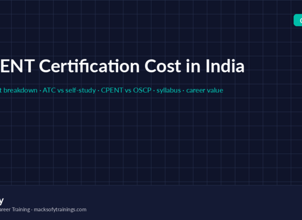CPENT certification cost in India 2026 — ATC training vs self-study breakdown, fees, hidden costs, and CPENT vs OSCP comparison
